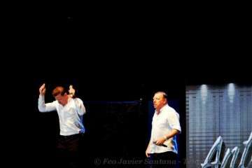 Éxito de Los Morancos en Telde con quejas del público por la desorganización (Foto Francisco Javier Santana)